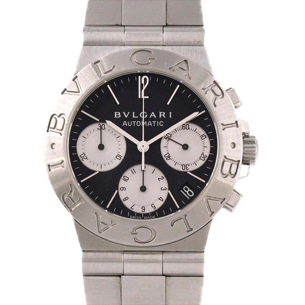 Bulgari Diagono Sport Chronograph CH35SAUTO CH35BSSD AT SS Automatic Watch